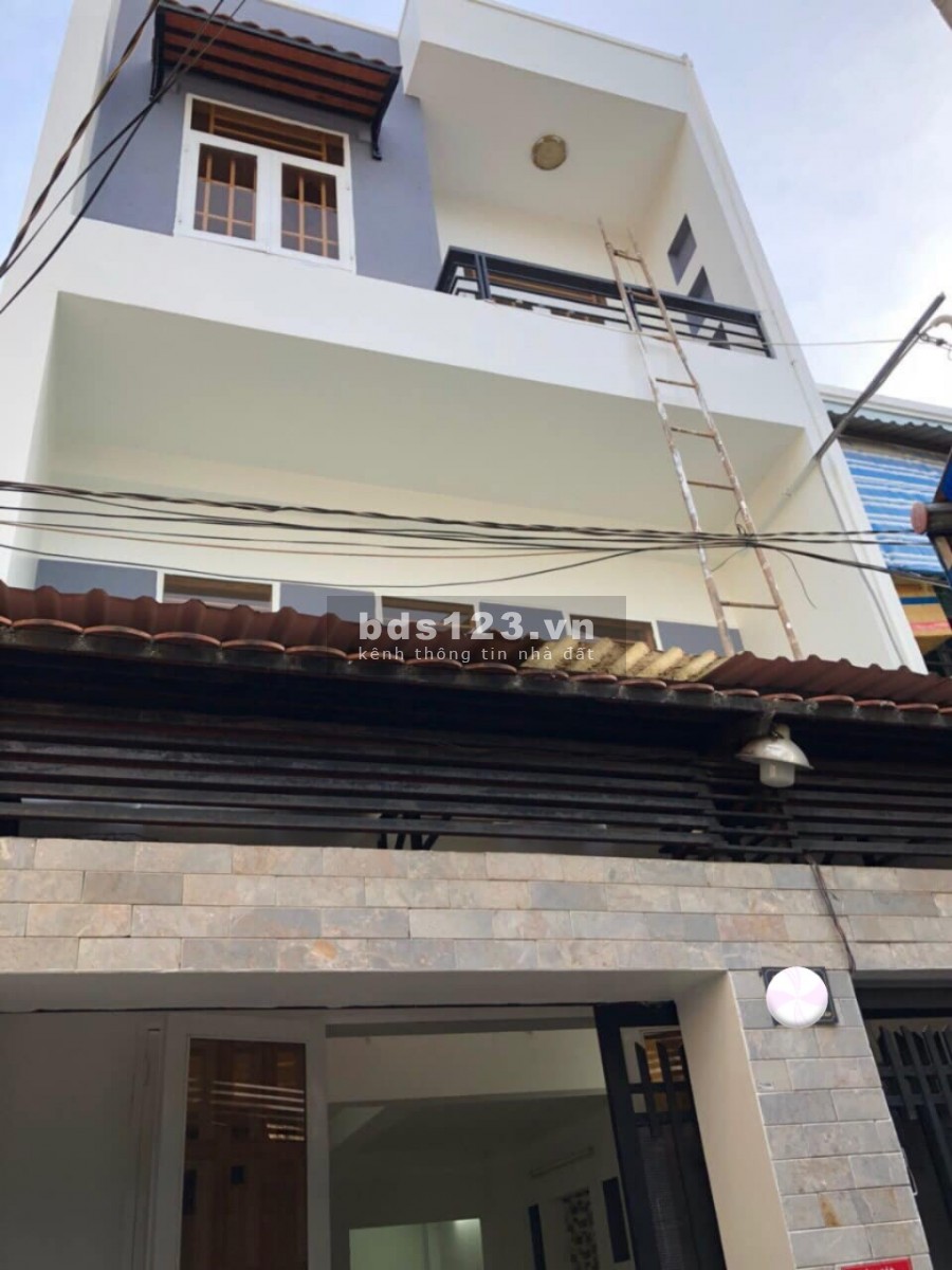 Bán Nhà mới (4.6x10)46m2 3Tầng chỉ 3.8Tỷ, Thông Tây Hội P10 GV (TL)