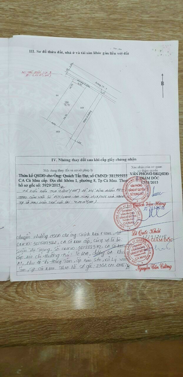 Chính chủ cần bán nhà vị trí đẹp mới xây tại Thành Phố Cà Mau