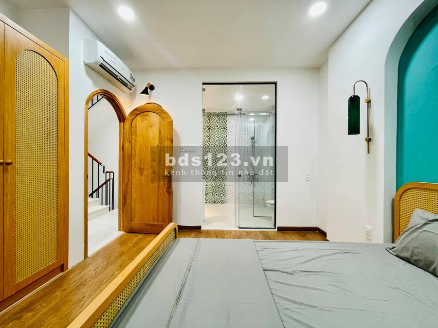 NHÀ HẺM XE HƠI LÊ VĂN SỸ, QUẬN 3, 45.5M2, 4 TẦNG, BTCT, CHỈ 7.59TỶ TL.