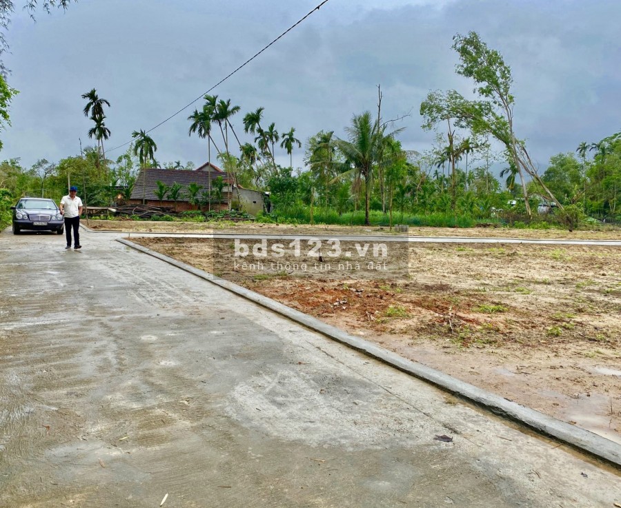 Đất nền KDC Thuận Kỳ, Nghĩa Thuận Quảng Ngãi. Giá 255 triệu/nền sổ đỏ thổ cư 100%