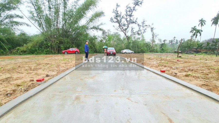 Đất nền KDC Thuận Kỳ, Nghĩa Thuận Quảng Ngãi. Giá 255 triệu/nền sổ đỏ thổ cư 100%