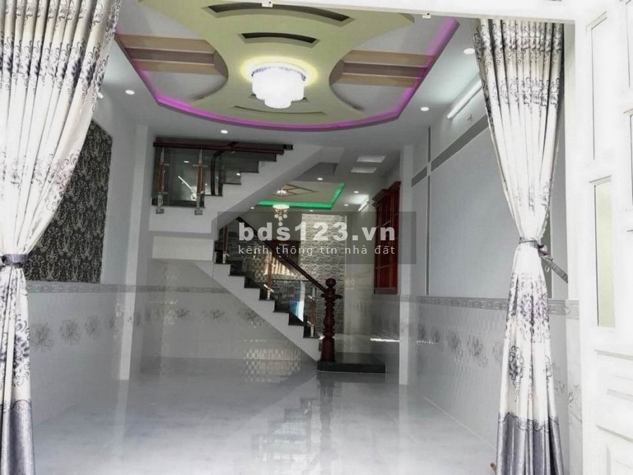 Nhà vừa hoàn thiện DT 4x15m cuối Lê Văn Khương cách cầu Rạch Tra 200m