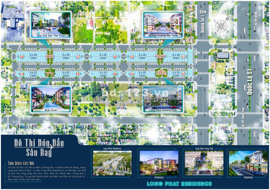 Đất nền dự án gần sân bay Long thành