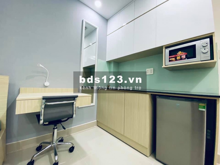 Phòng cho thuê full nội thất mới xây Quận 7, dtsd 27m2