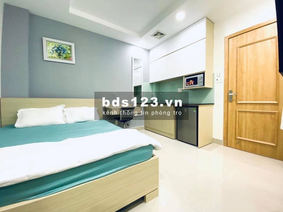Phòng cho thuê full nội thất mới xây Quận 7, dtsd 27m2