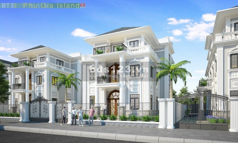 BIỆT THỰ ĐƠN LẬP VIEW BIỂN DIỆN TÍCH 432M2