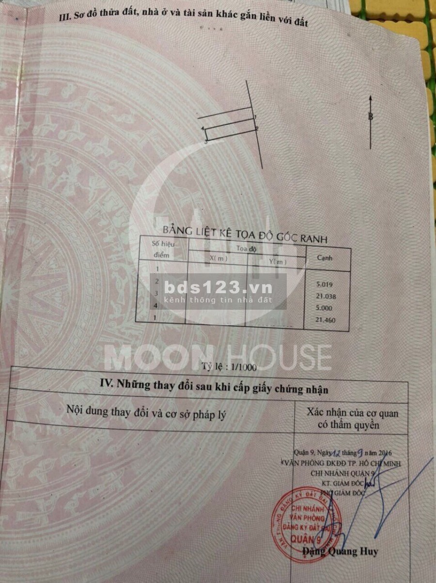 Hẻm ô tô vào tận lô đất, khu dân cư ổn định - Phường Long Trường, Thủ Đức