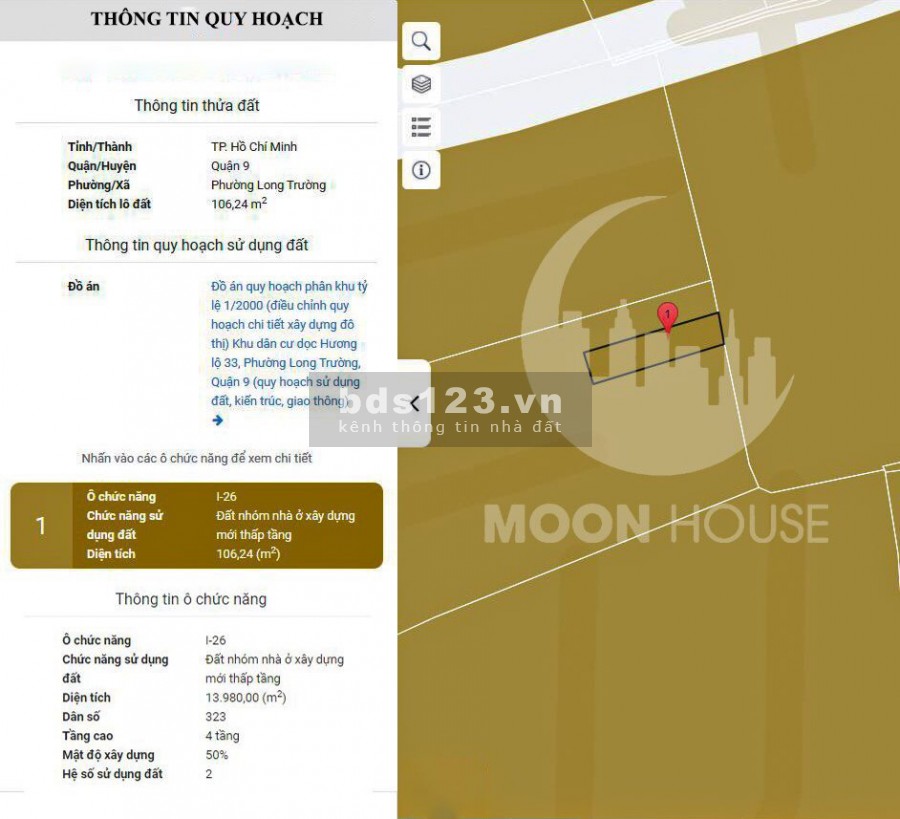 Hẻm ô tô vào tận lô đất, khu dân cư ổn định - Phường Long Trường, Thủ Đức