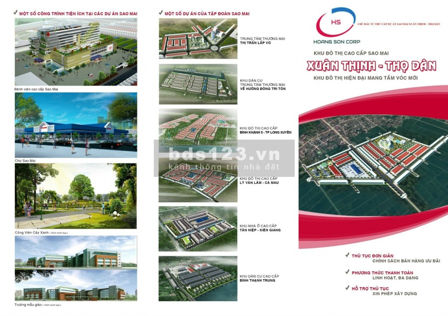 Bán 2 suất ngoại gia tại dự án Sao Mai, Thanh Hoá, giá chỉ từ 1.6 tỷ, lh 0984523989