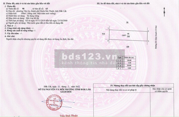 Chỉ từ 668tr sở hữu ngay vị trí vàng tại khu đô thị nội thành Buôn Ma Thuột.