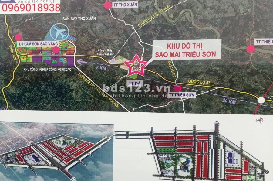 Bán 2 suất ngoại gia tại dự án Sao Mai, Thanh Hoá, giá chỉ từ 1.6 tỷ, lh 0984523989