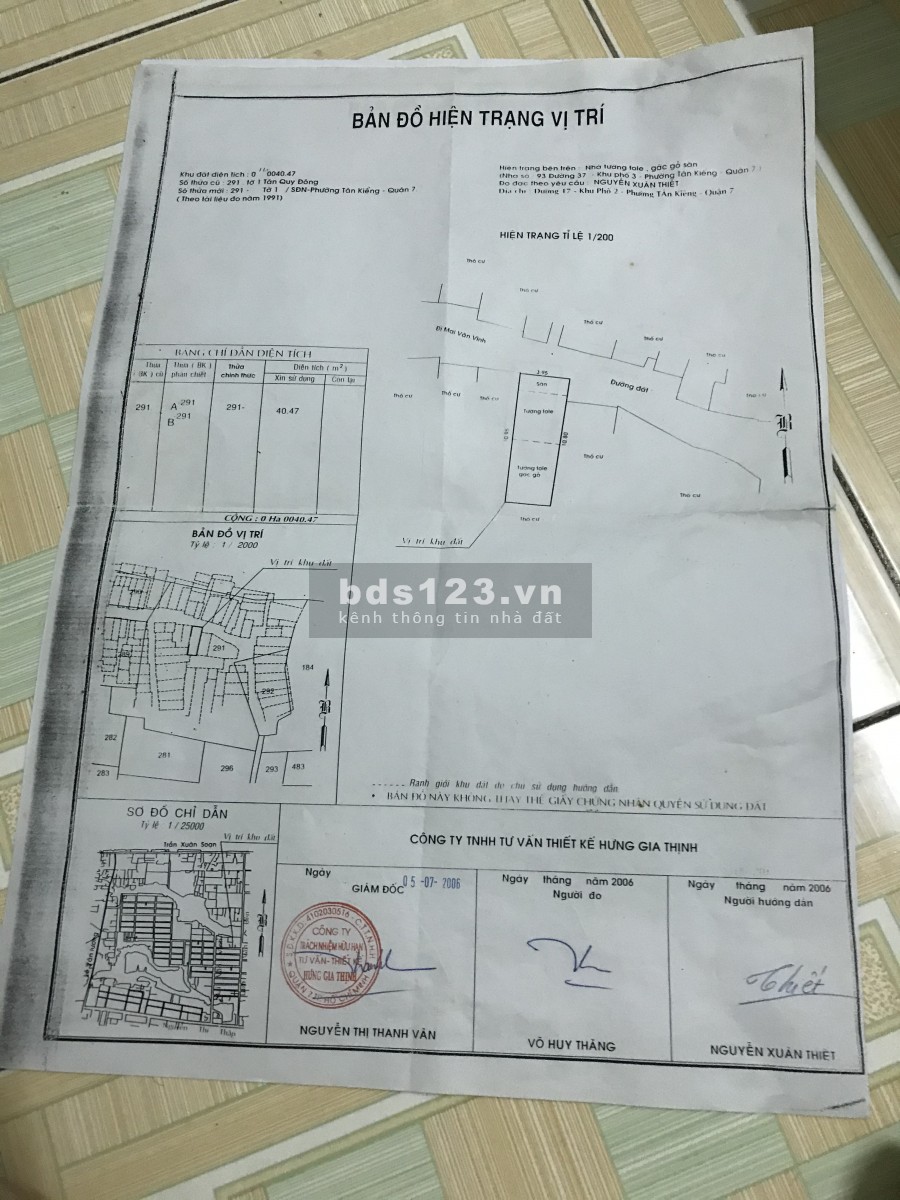 Bán nhà hẻm buôn bán chợ chiều Quận 7