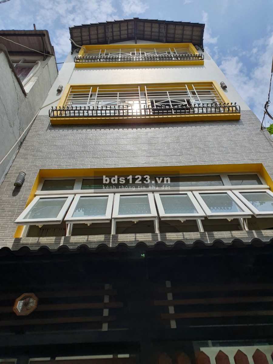 Nhỉnh 5tỷ có Nhà HXH 5Tầng cực đẹp ÂU CƠ P.9, Tân Bình, 40m2(4.5x9). Ở ngay