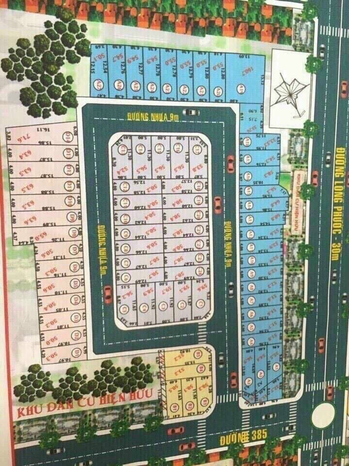 Cần bán lô đất A9 53m2. Đường Long Phước, Q9
