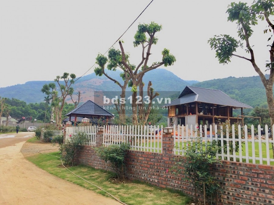 TUYỆT ĐỈNH AN SINH TRANG TRẠI NGHỈ DƯỠNG 1538M LƯƠNG SƠN CHỈ HƠN 3TỶ