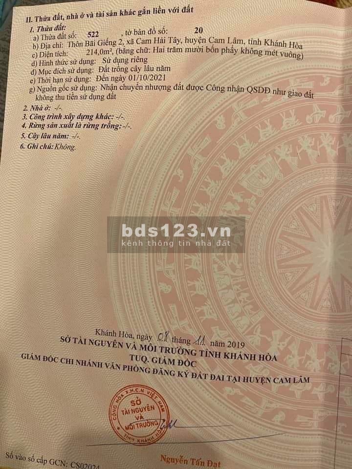 Thửa đất bãi giếng 2 khu dân cư Đông Đúc, giá đẹp, gần uỷ ban