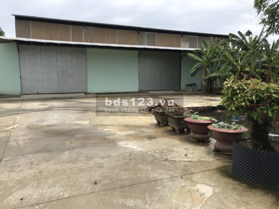 Cho thuê kho 1.000m2 giá 22tr Cách tỉnh lộ 825 tầm 100m xã Hòa Khánh Đông, Đức Hòa Long An. 0974480757