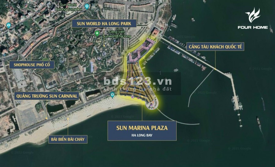 Chuyển nhượng cặp shophouse cảng tầu khách tại dự án Sun Marina Plaza Hạ Long 0968129240