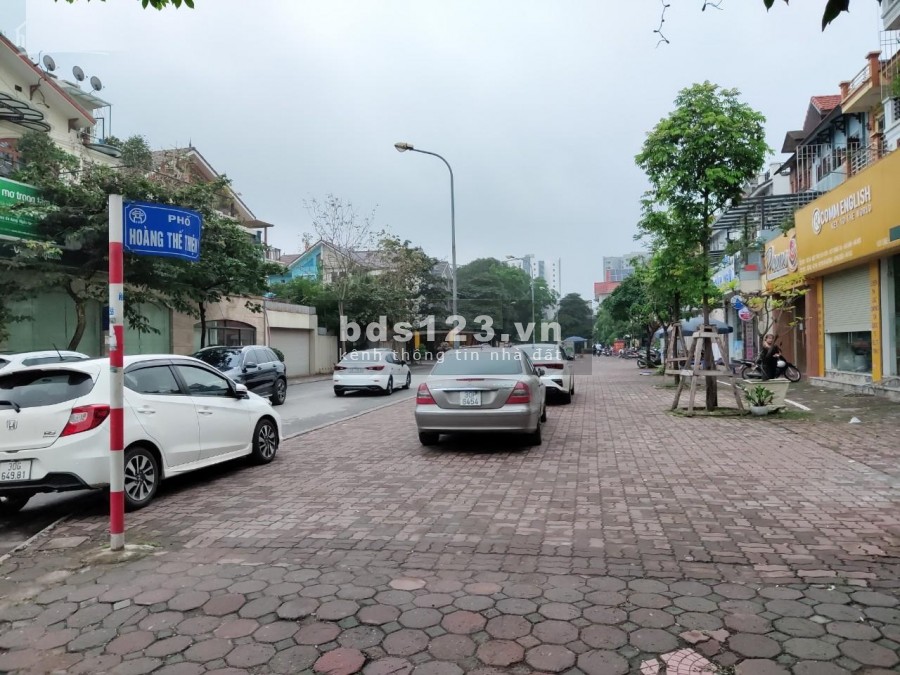 Bán nhà mặt phố Hoàng Thế Thiện, Sài Đồng 114m2 MT 4.5m giá 12 tỷ. LH 0912442669