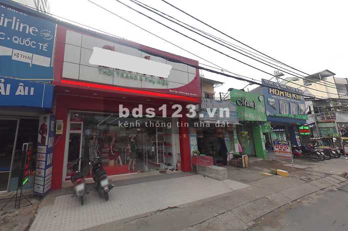Mặt bằng kinh doanh đường Man Thiện, đông đúc