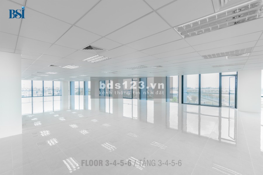 BSI TOWER - Văn phòng cho thuê trung tâm Vạn Phúc Thủ Đức, diện tích sàn 700m2, giá 12U/m2