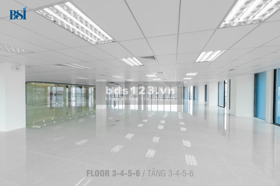BSI TOWER - Văn phòng cho thuê trung tâm Vạn Phúc Thủ Đức, diện tích sàn 700m2, giá 12U/m2