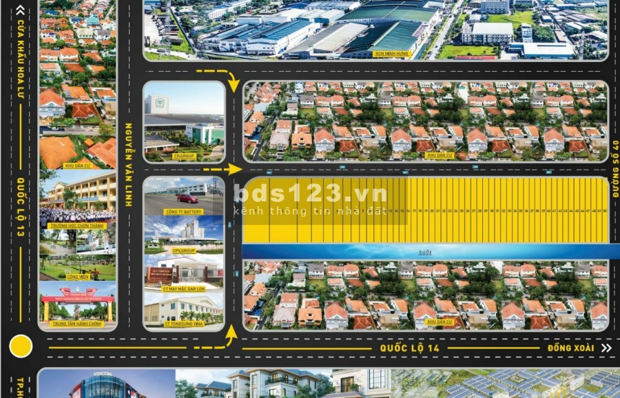 Bán nhanh lô đất chưa qua đầu tư đường vành đai 32 sát cổng 3 KCN Becamex chơn thành LH 077 556 8066