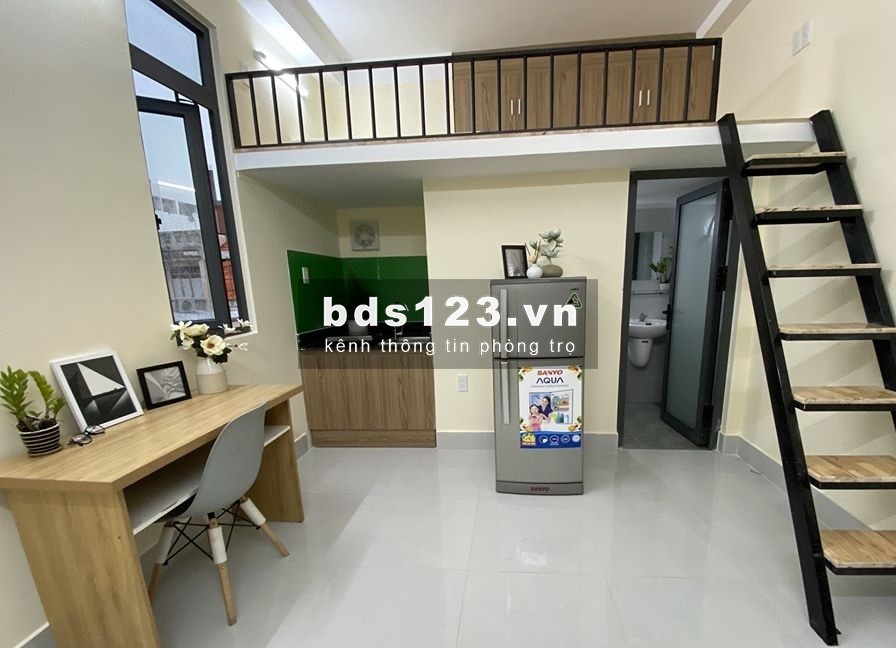 Cho thuê phòng có gác đầy đủ nội thất chỉ 3tr5 Gò Vấp