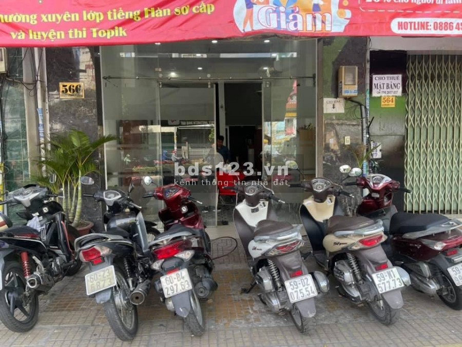 Cho thuê mặt bằng kinh doanh, làm văn phòng 566 Lạc Long Quân