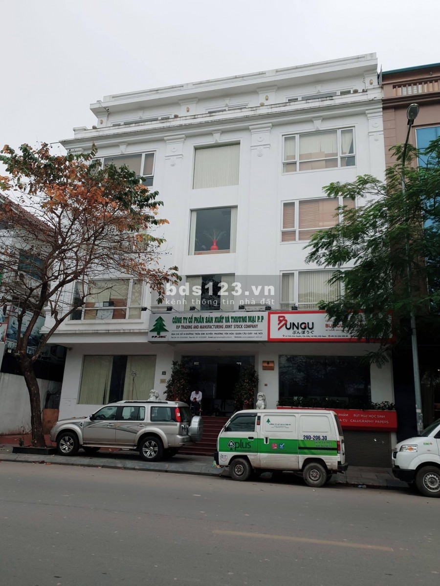 Toà văn phòng lô góc 3 thoáng mặt phố Thái Thịnh, giá 68 tỷ