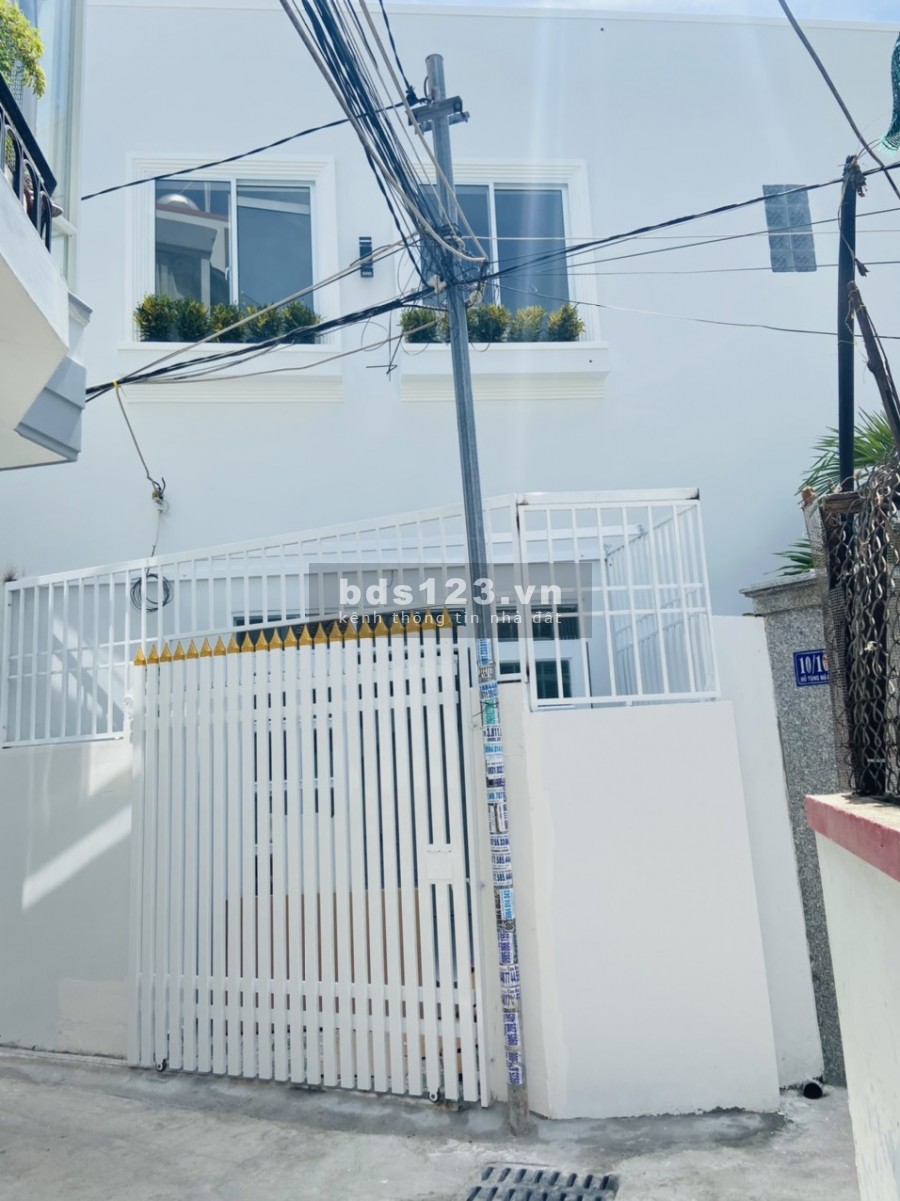 Bán nhà mới đẹp 1 trệt 1 lầu 10/12 Hồ Tùng Mậu, p. Vĩnh Thọ, tp. Nha Trang