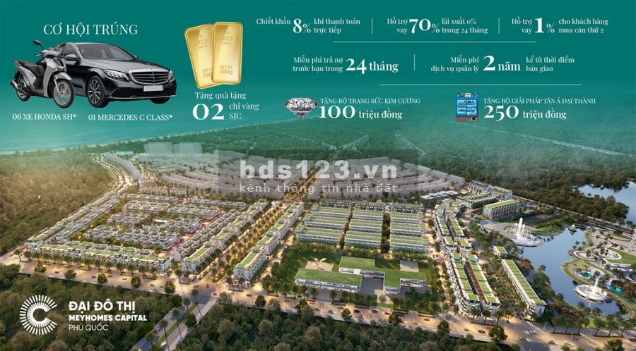 Meyhomes Capital Phú Quốc đại đô thị đầu tiên tại Phú Quốc, giá tốt, pháp lý chuẩn