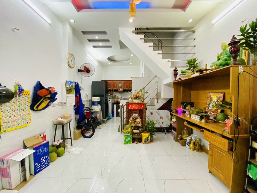Bán nhà Nhà Bè hẻm 2295/84/1/16 Huỳnh Tấn Phát thị trấn Nhà Bè. 3PN giá 1,58 tỷ