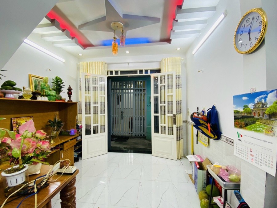 Bán nhà Nhà Bè hẻm 2295/84/1/16 Huỳnh Tấn Phát thị trấn Nhà Bè. 3PN giá 1,58 tỷ