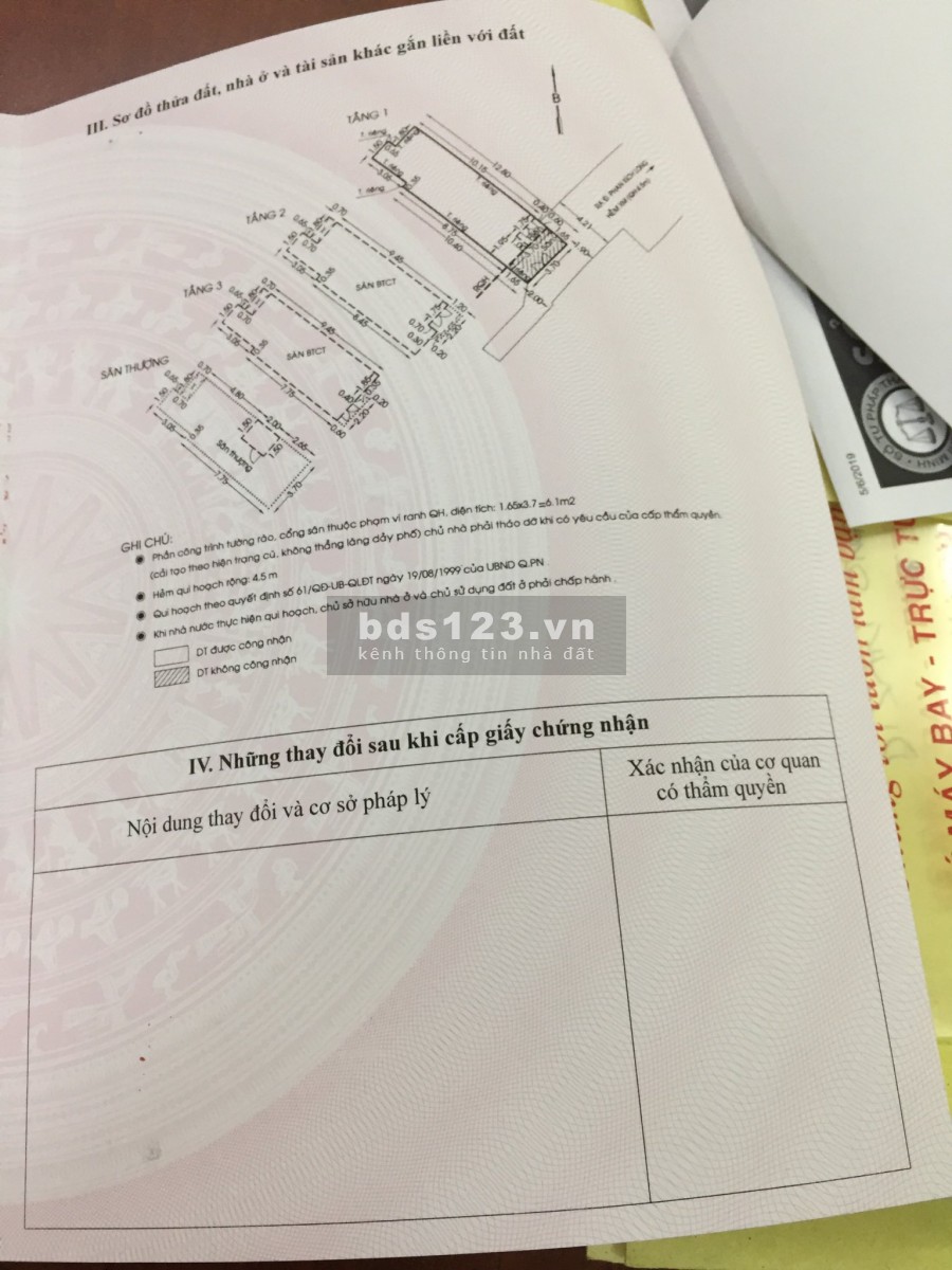 Bán nhà ngay ngã tư Phan Đăng Lưu, Phan Xích Long, Quận Phú Nhuận