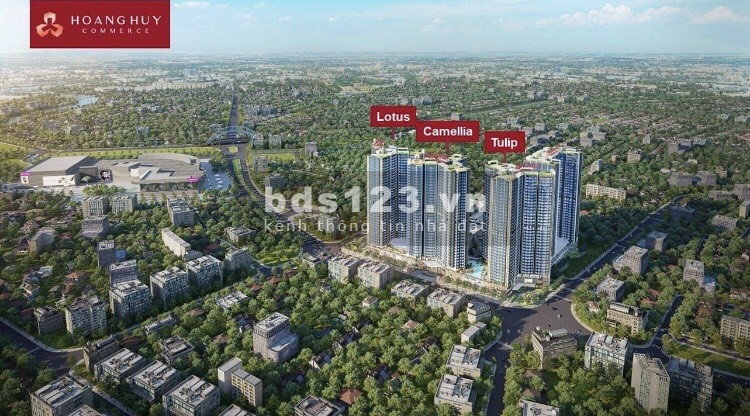Căn hộ 2 ngủ chung cư Hoàng Huy Commerce giá chủ đầu tư