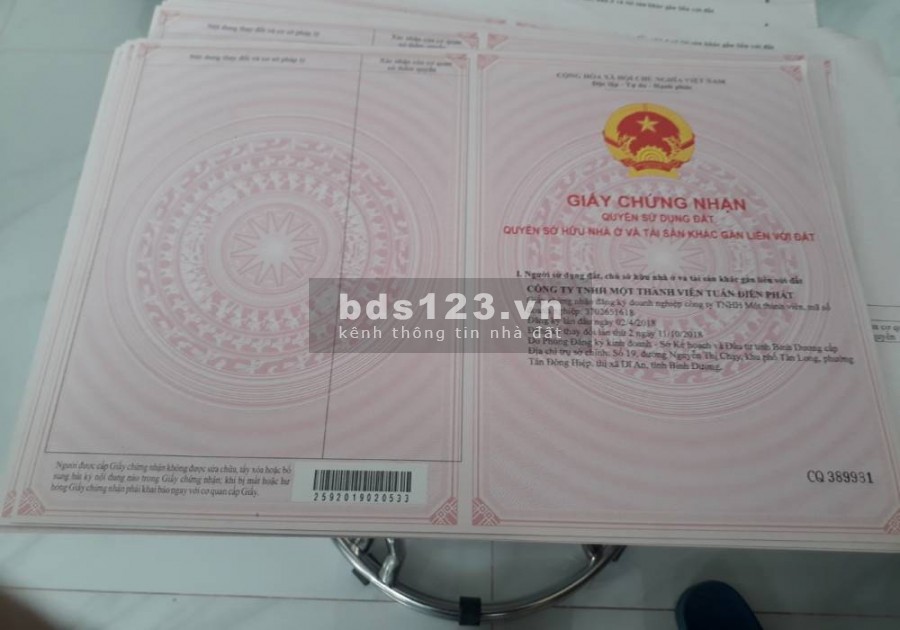 Đất Bình Dương bán giá vốn MT742 đối diện cổng VSIP2