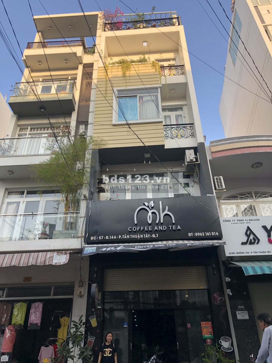 Bán nhà MT đường 14A cư Xã Ngân Hàng P.Tân Thuận Tây Q.7