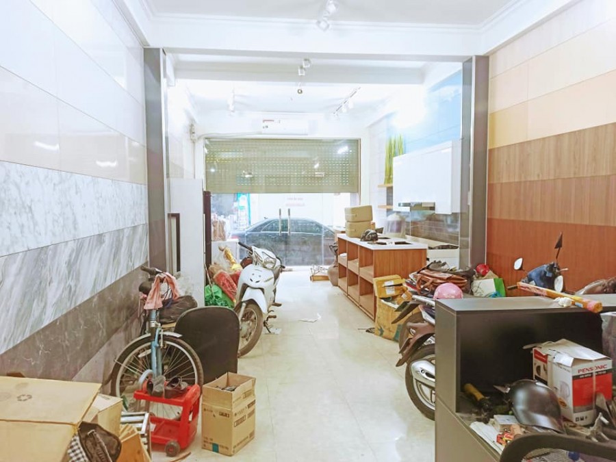 Mặt phố kinh doanh sầm uất Long Biên 79m2, đường trước nhà 4 ô tô tránh 7 tầng thang máy hiện đại