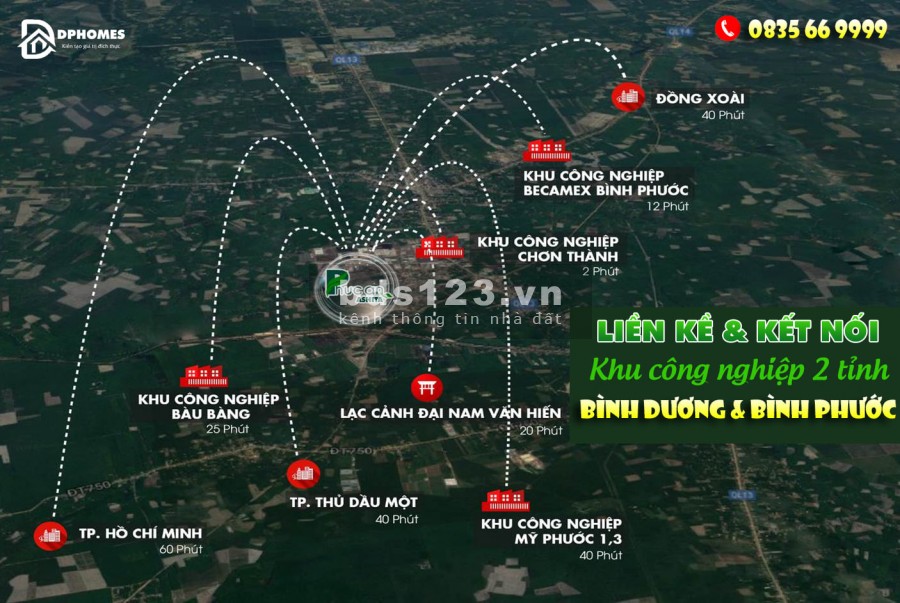 Dự án đầu tư Đại Phước Molita Bình Dương