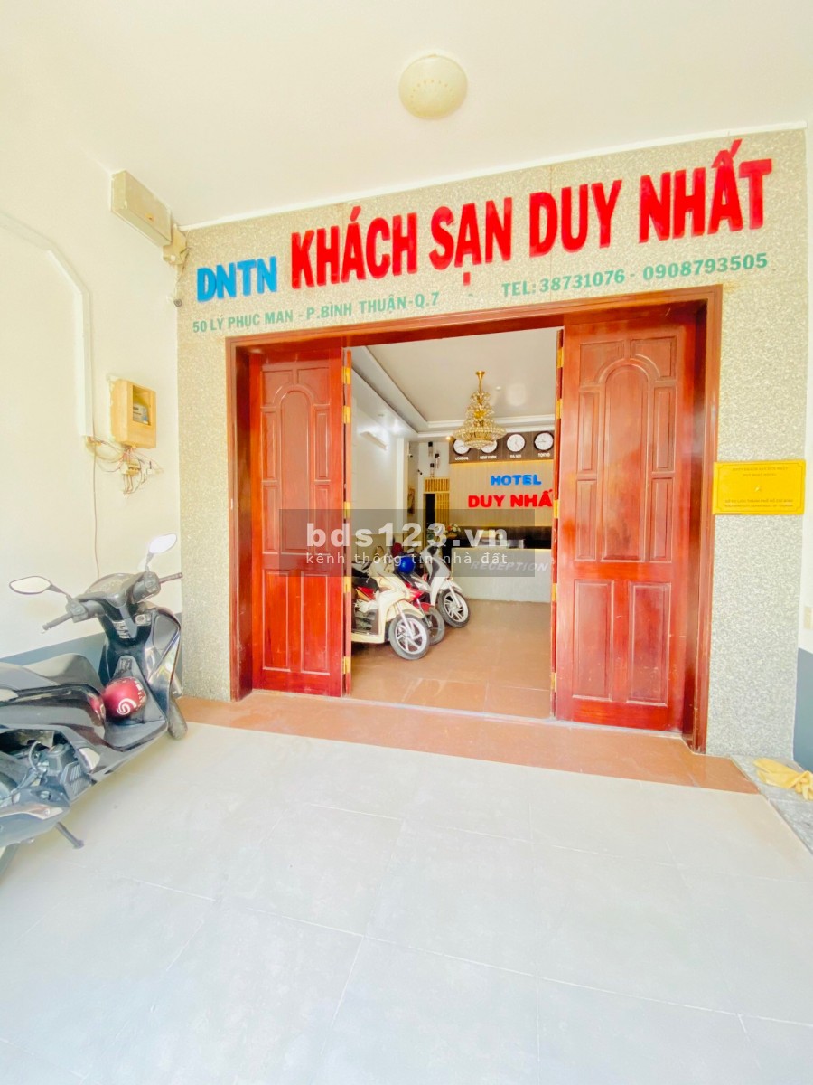 Khách sạn Mt Lý Phục Man đang kinh doanh tốt, dtsd 319m2