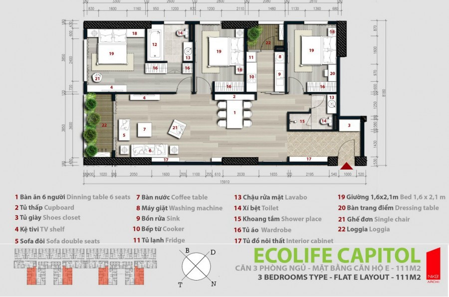 Chính chủ cần bán căn hộ 111,9m2 Ecolife Capitol 58 Tố Hữu, Nam Từ Liêm, Hà Nội ngay gần ngã 4 Tố Hữu giao Khuất Duy Tiến