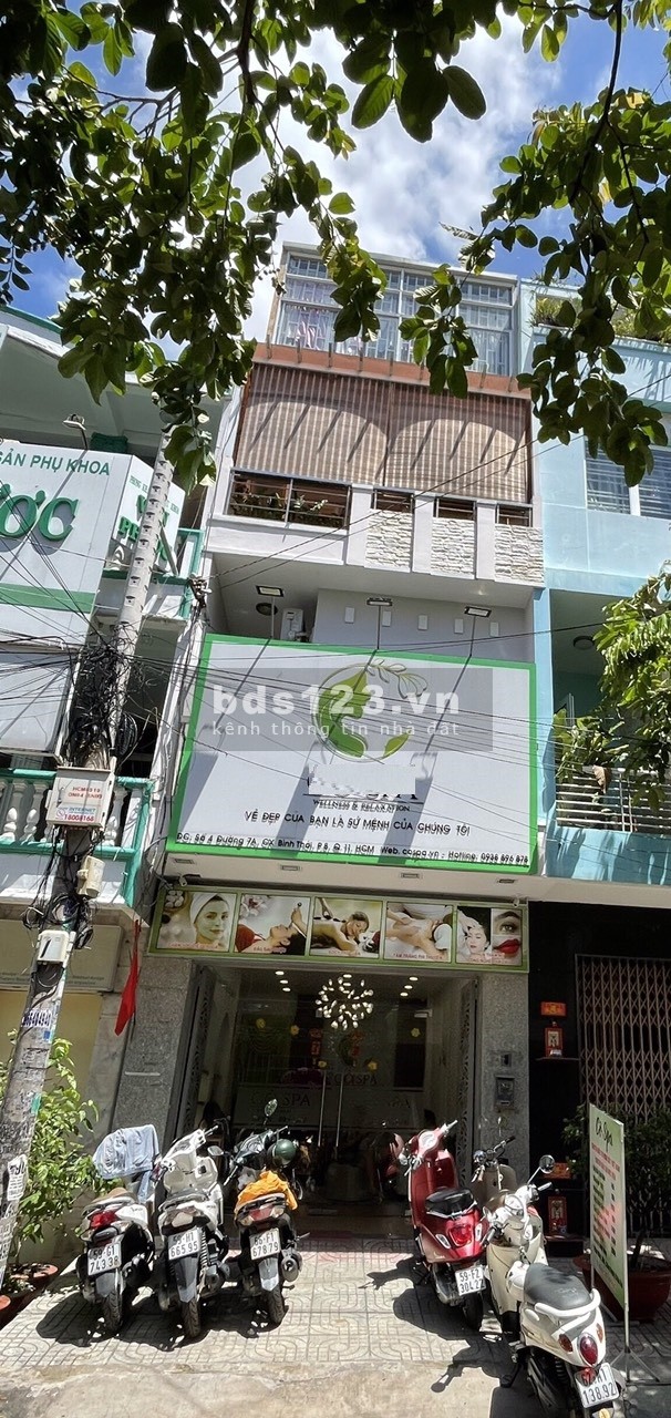 Cần Sang Nhượng Cơ Sơ KD SPA mặt tiền Đường 7A Cư Xá Bình Thới, Phường 8, Quận 11.