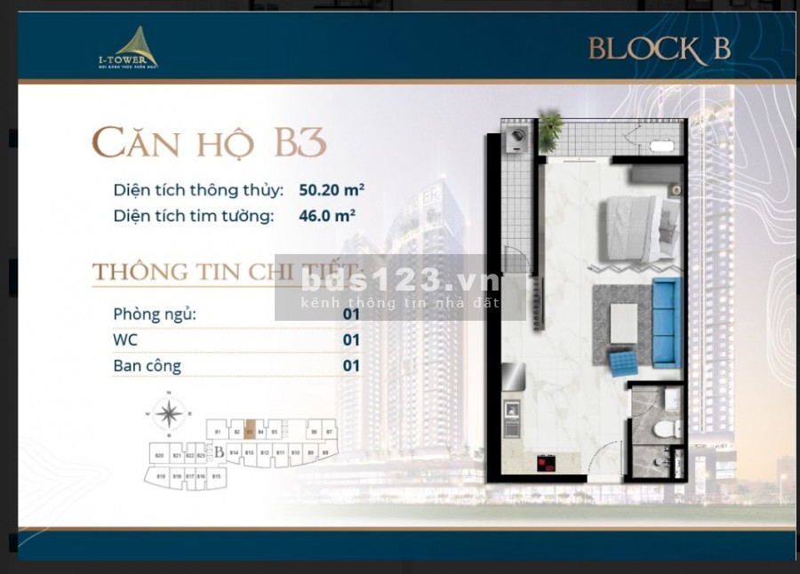 Căn hộ mặt phố đầu tiên ở Quy Nhơn có vị trí đắc địa và 70% căn hộ View biển