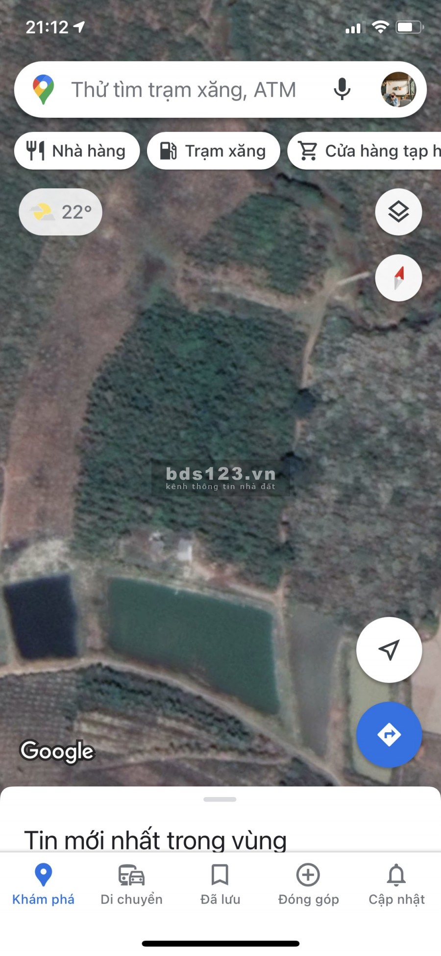 Bán Đất Vườn Chính Chủ 1ha2 Xã ĐạK Nàng Huyện Đam Rông - Giá 2.5 tỷ