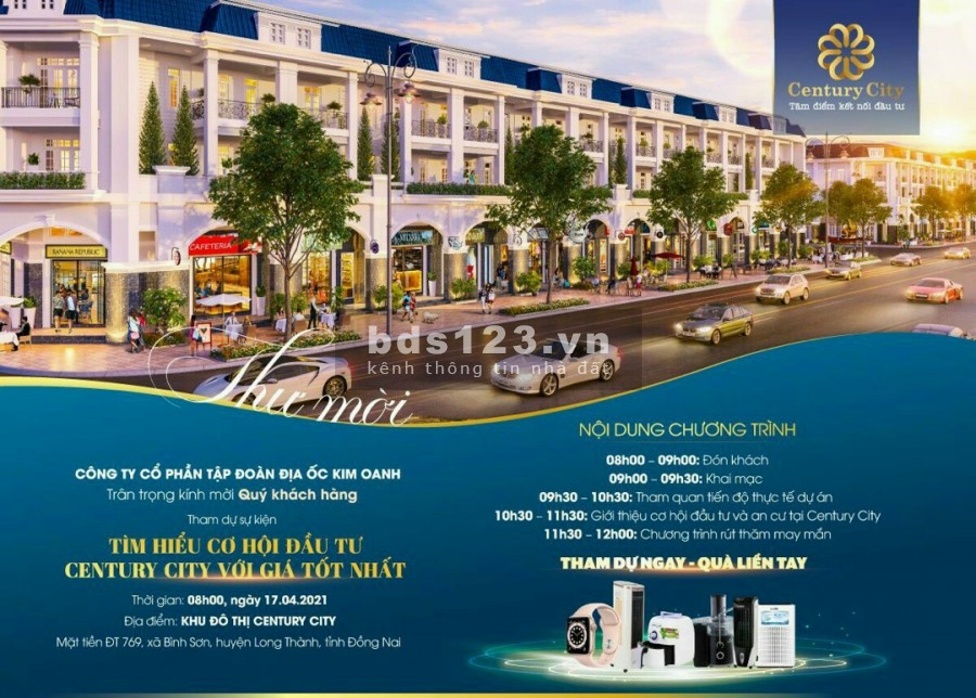 Cần ra gấp lô đất sân bay Long Thành, tại dự án Centurry City rộng 49.8 ha