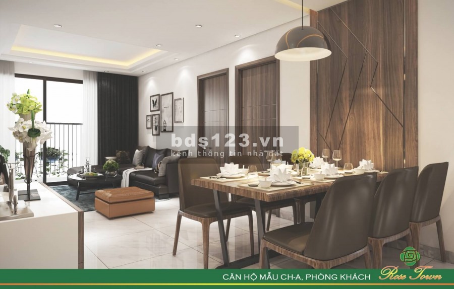 Tôi cần bán căn chung cư 3PN 2VS 98m2 dự án Rose Town 79 Ngọc Hồi