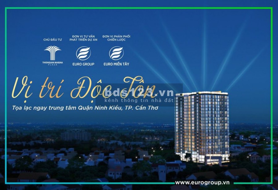 Chung cư duy nhất tại Cần Thơ đang thi công triển khai giá tốt