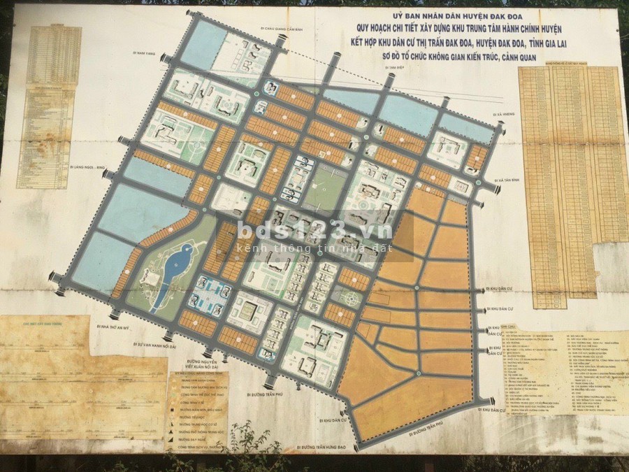Bán đất trung tâm hành chính Gia Lai, quy hoạch đô thị, đường trước đất 25m