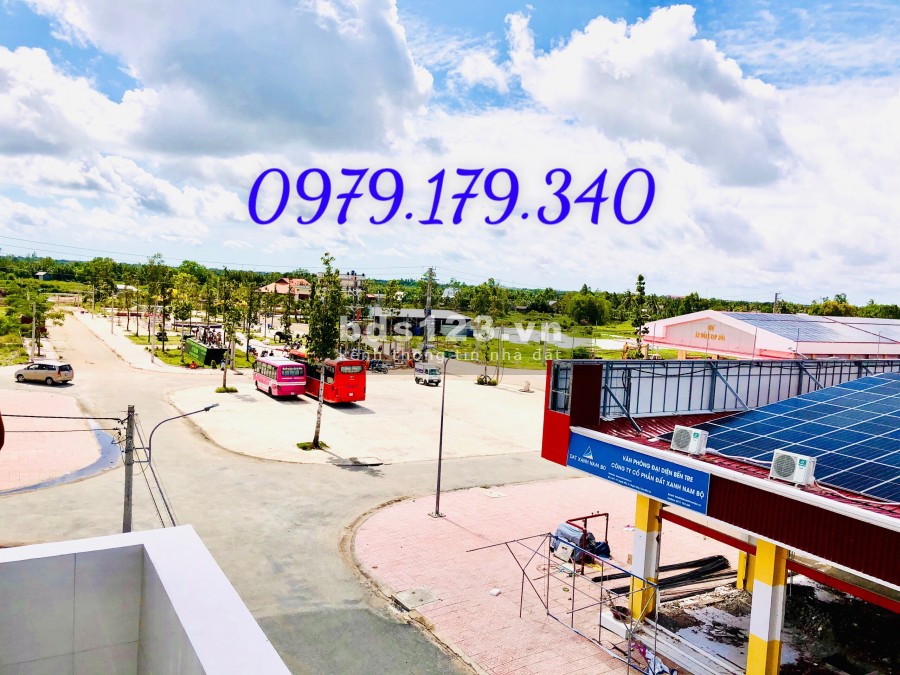 Đất nền mặt tiền chợ Thạnh Phú đầu tư sinh lợi cao